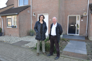 Katrin Larsen en Adri de Weijer, betrokken wijkbewoners. Foto: Pieter Verbeek.